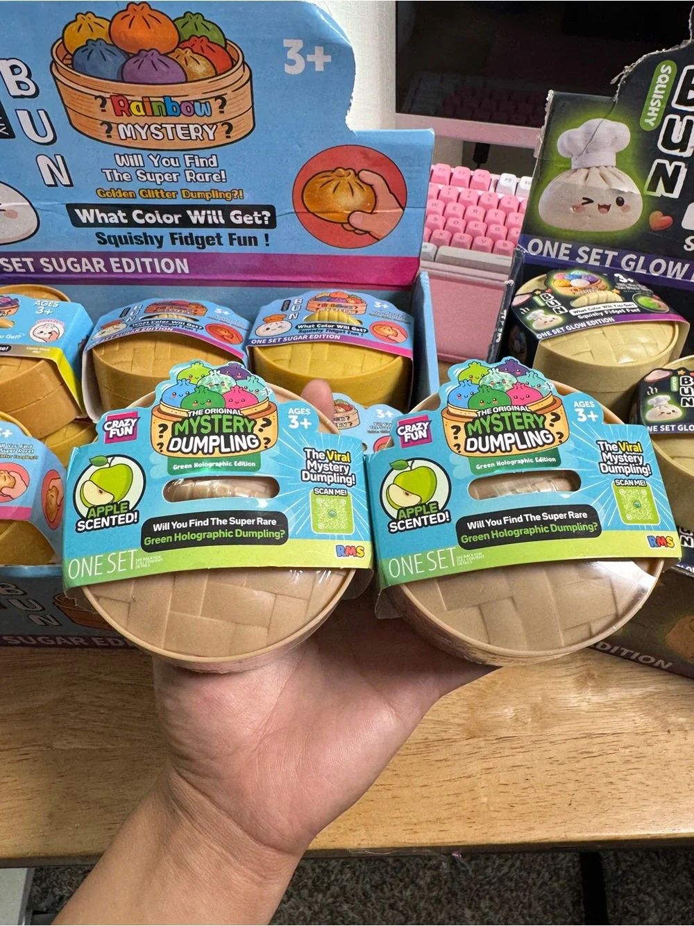 Squishy Dumpling Toy - unicorn dumpling